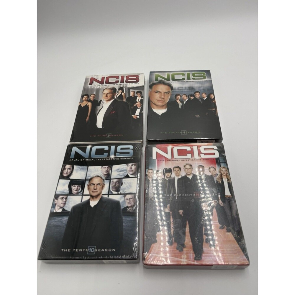 NCIS Seasons 3,4 11 ,12 DVD Lot NEW Factory Sealed TV Show Box Sets